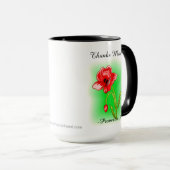 Bedankt mam Proverbs 31:28 Mok (Voorkant rechts)