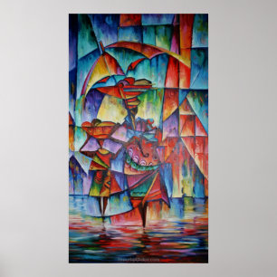 Bedankt mama 1 - Canvas Print