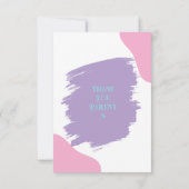 Bedankt, mama en papa – Werelddag van de Ouders Notitiekaartje (Achterkant)