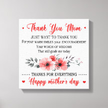 Bedankt mama Happy Moederdag