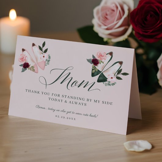 Bedankt mama | Het staan door Mijn Kantel van de W