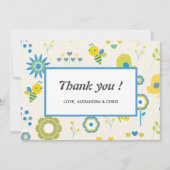 Bedankt mama om Baby shower te worden (Voorkant)