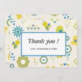 Bedankt mama om Baby shower te worden (Voorkant / Achterkant)