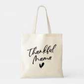 Bedankt mama tote bag (Achterkant)