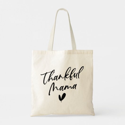 Bedankt mama tote bag (Achterkant)