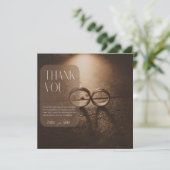 Bedankt massage Love's Eternal Promise kaart (Staand voorkant)