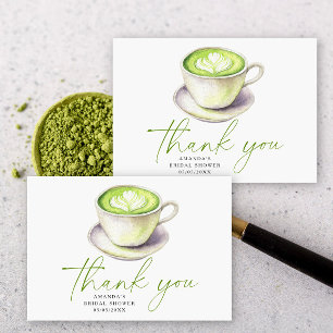 Bedankt Matcha Tea Vrijgezellenfeest