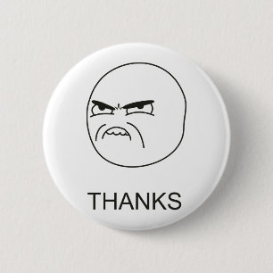 Bedankt Meme - Pinback Button