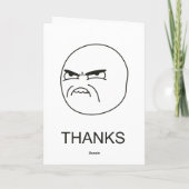 Bedankt Meme - Wenskaart (Achterkant)