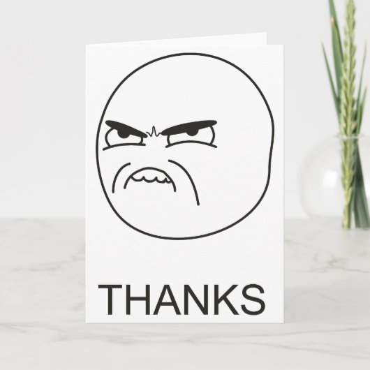 Bedankt Meme - Wenskaart (Voorkant)