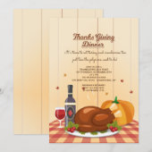 Bedankt met binnenhuisuitnodiging kaart (Voorkant / Achterkant)