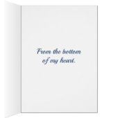 "Bedankt" met het elegante Fancy Lijst van het har (Binnen (Rechts))