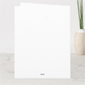 Bedankt Modern Schrift Huwelijksfoto (Achterkant)