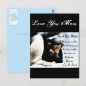 Bedankt Moeder_ Briefkaart (Voorkant / Achterkant)