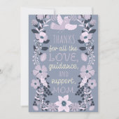 Bedankt, Moeder Scandinavische volkskunst waarderi Feestdagenkaart (Voorkant)