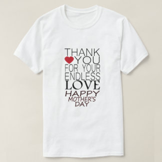 BEDANKT MOEDER T-SHIRT