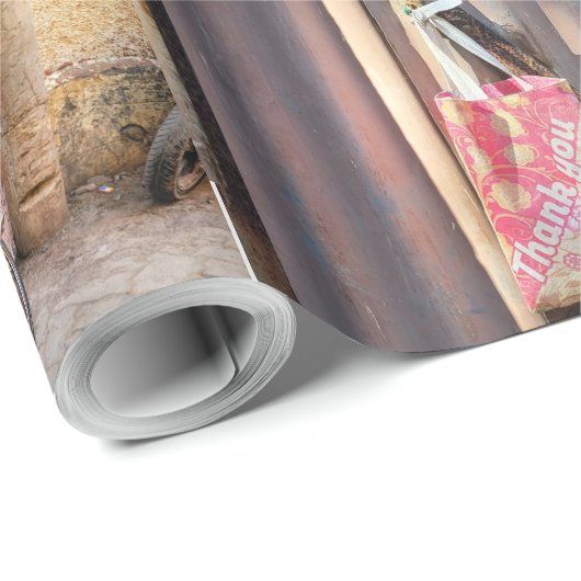 BEDANKT MOTO WALLPAPER CADEAUPAPIER (Rol Hoek)