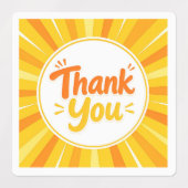 Bedankt Multi Pattern Label Sticker Vel (Design 1)