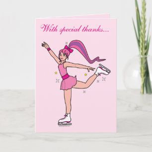 Bedankt naar ijsklapkaart