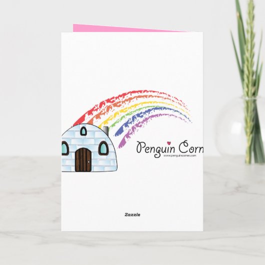 Bedankt naar ijsklapkaart (Achterkant)