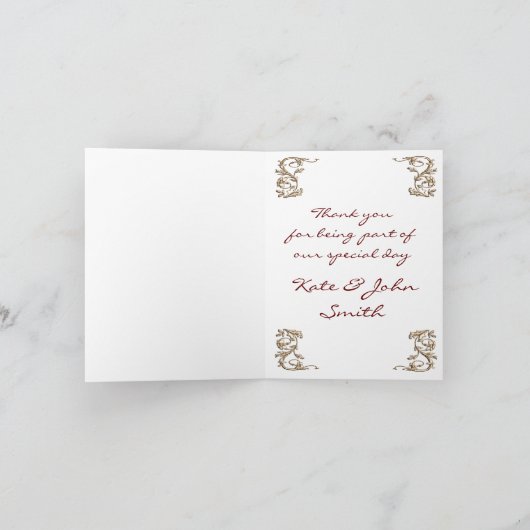 Bedankt notitie sjabloon (Binnen)