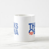 Bedankt Obama Koffiemok (Center)