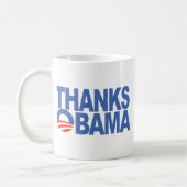 Bedankt Obama Koffiemok (Links)