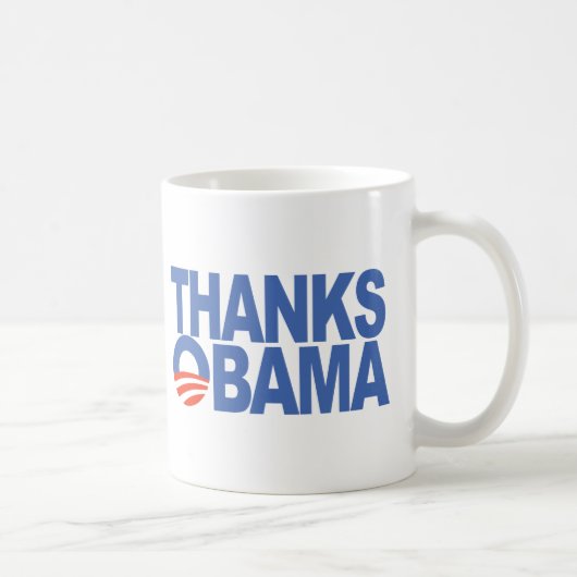 Bedankt Obama Koffiemok (Rechts)
