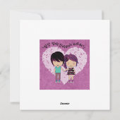 "Bedankt om altijd aan mijn kant te zijn" - in het Feestdagenkaart (Achterkant)