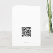 Bedankt om daar te zijn kaart. (Achterkant)