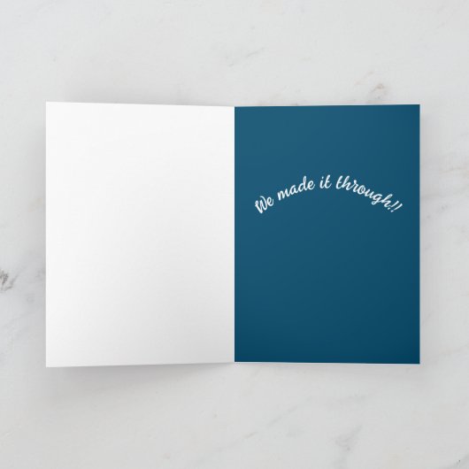 Bedankt om daar te zijn kaart. (Binnen)