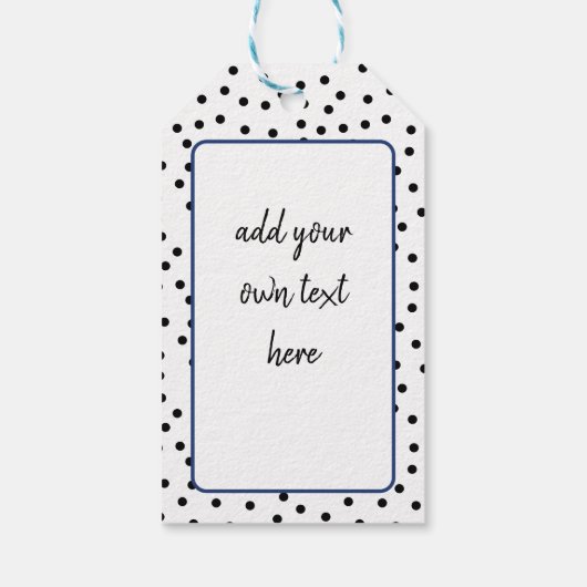 bedankt om de lichtcadeaulabels te zijn cadeaulabel (Achterkant)