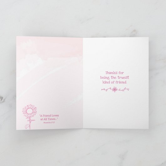 Bedankt om de meest vertrouwde Kaart te zijn (Binnen)