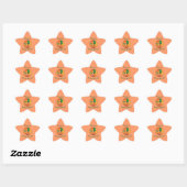 Bedankt om een perzik te zijn! ster sticker (Vel)