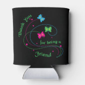 Bedankt om een vriend te zijn blikjeskoeler (Achterkant)