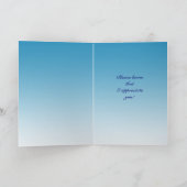 Bedankt om er altijd te zijn kaart (Binnen)