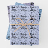 Bedankt om geweldige te worden inpakpapier vel (In situ)