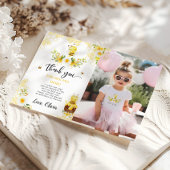 Bedankt om hier te zijn Bijendag Foto Dank u Kaart