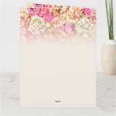 Bedankt om hier te zijn - Moederdag Kaart (Achterkant)