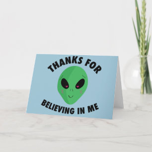 Bedankt om in mij te geloven (Alien)