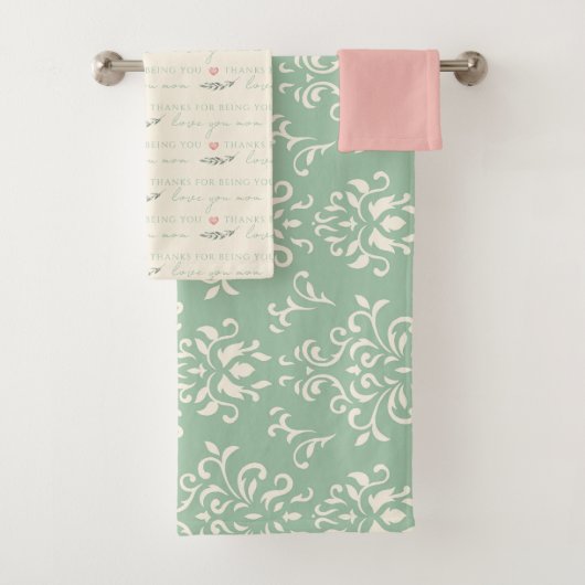 Bedankt om je mam-handdoekset te zijn bad handdoek (Insitu)
