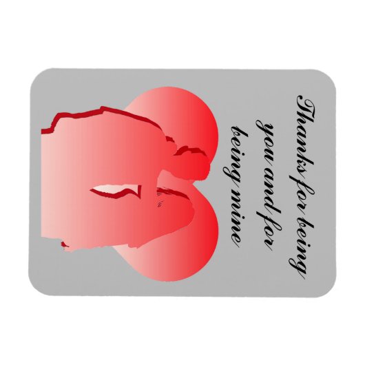 Bedankt om jou te zijn magneet (Horizontaal)