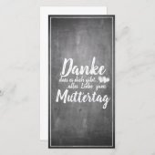 Bedankt om jou te zijn! Moederdag-alkbord (Voorkant / Achterkant)