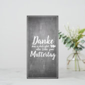 Bedankt om jou te zijn! Moederdag-alkbord (Staand voorkant)