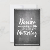 Bedankt om jou te zijn! Moederdag-alkbord (Voorkant)