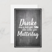 Bedankt om jou te zijn! Moederdag-alkbord (Voorkant / Achterkant)