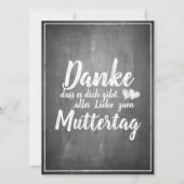 Bedankt om jou te zijn! Moederdag-alkbord (Voorkant)