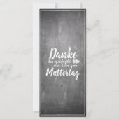 Bedankt om jou te zijn! Moederdag-alkbord (Voorkant)