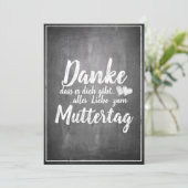 Bedankt om jou te zijn! Moederdag-alkbord (Staand voorkant)