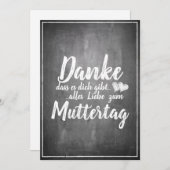 Bedankt om jou te zijn! Moederdag-alkbord (Voorkant / Achterkant)